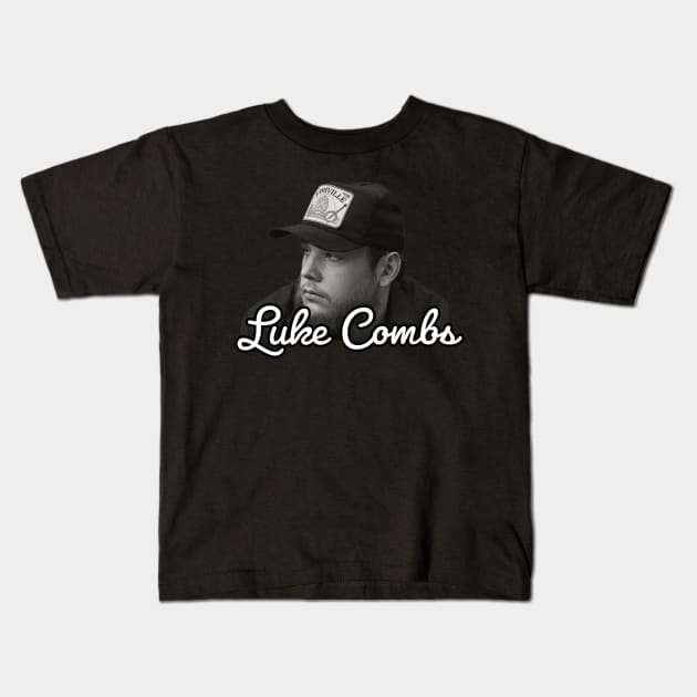 Luke Combs / 1990 Kids T-Shirt by Nakscil